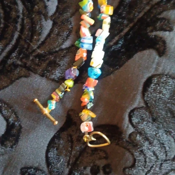 Colorful Glass Necklace - Picture 5 of 5